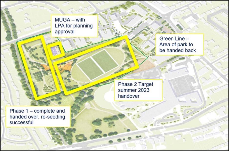 Springfield Park map 1