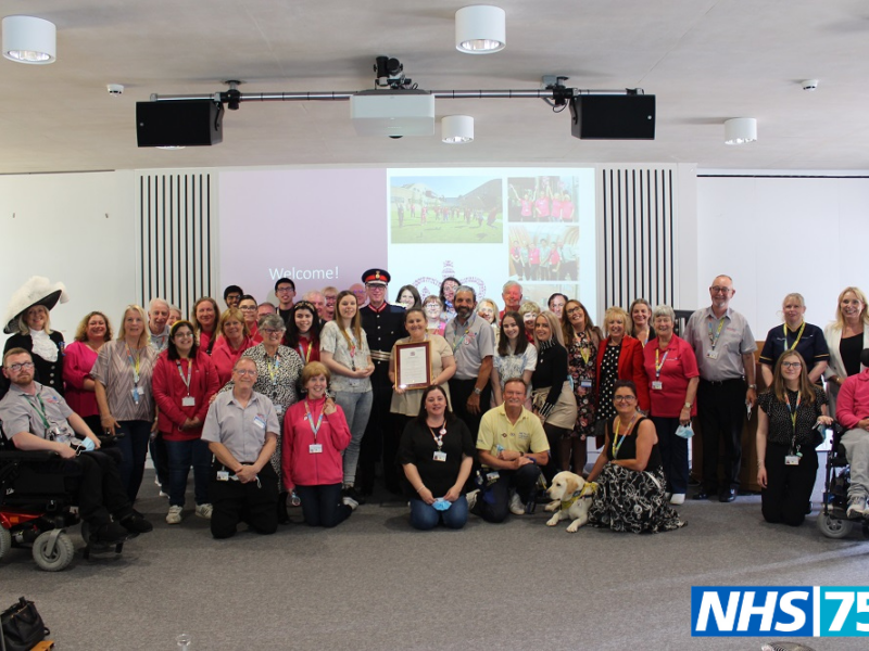 Volunteers at Alder Hey