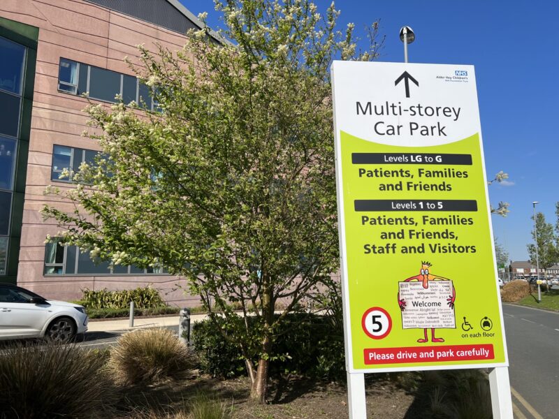 Photo of parking sign