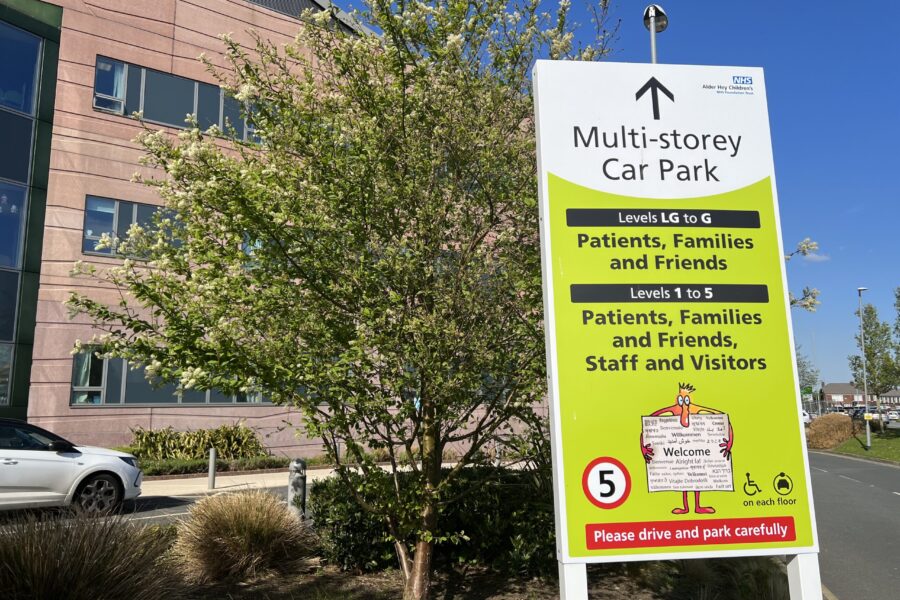 Photo of parking sign