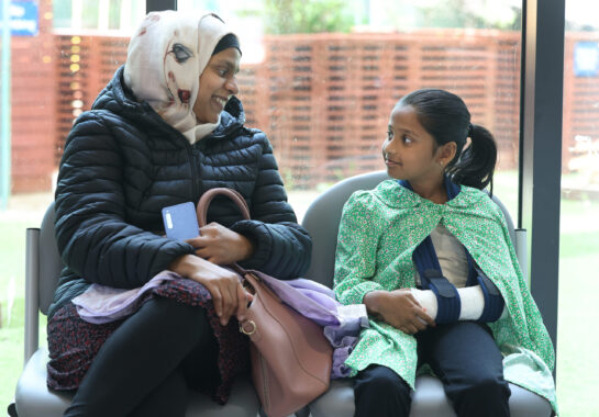 Photo of mum and daughter