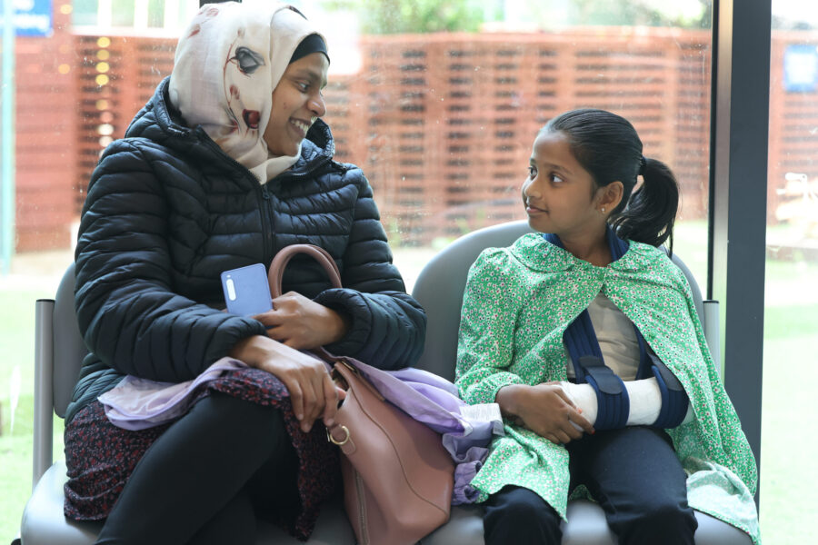 Photo of mum and daughter