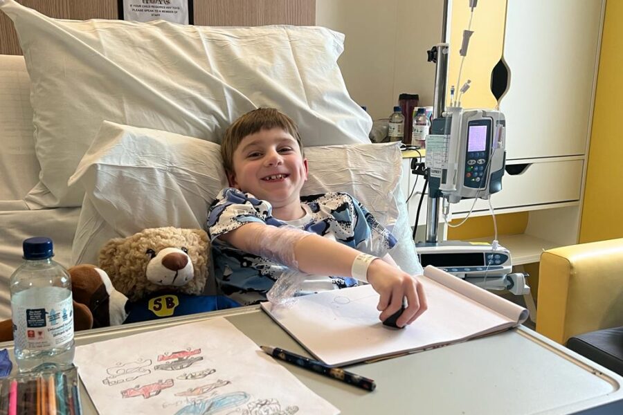 Teddy - Alder Hey patient