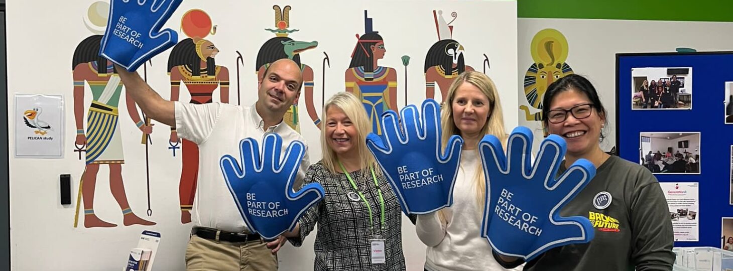 Alder Hey researchers at event - Be part of research