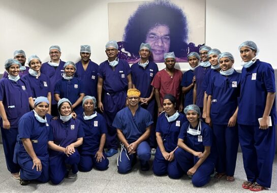 International team in India