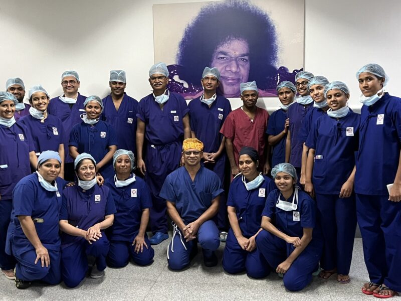 International team in India