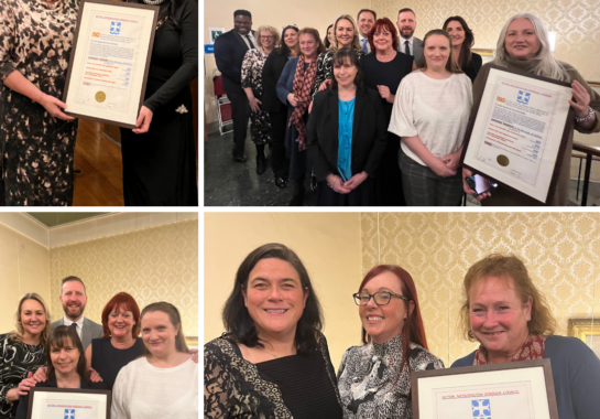 A collage of Alder Hey representatives