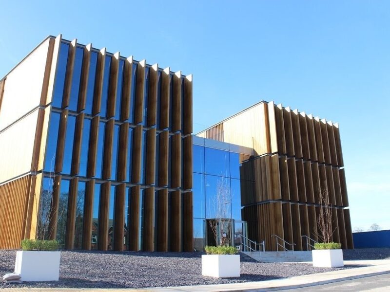 The front of the Institute building at Alder Hey